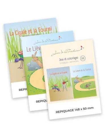 Cahier de jeux - 6-8 ans | Jean de la Fontaine 2