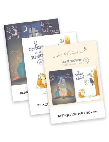 Cahier de jeux - 3-5 ans | Jean de la Fontaine