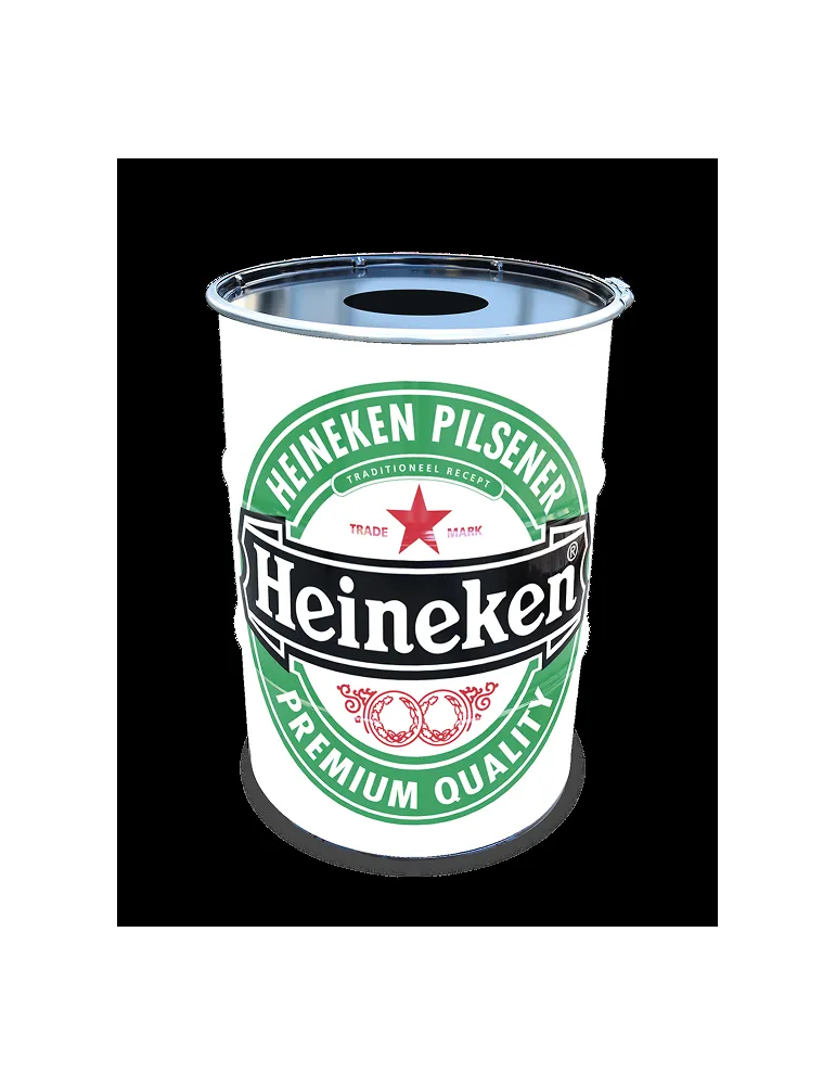 Baril personnalisé avec un nom de marque