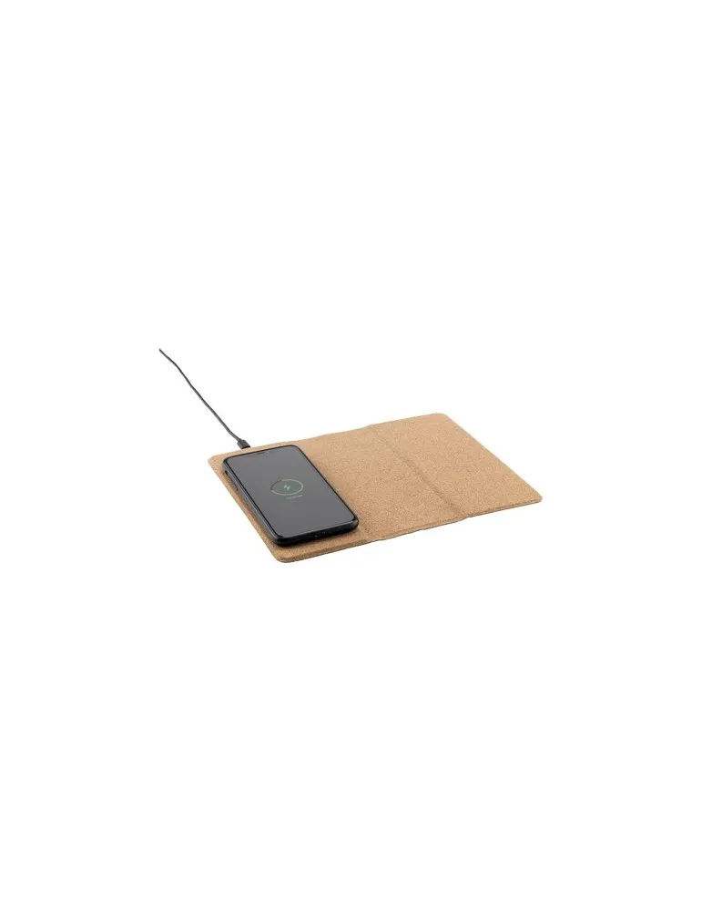 Cork Wireless Charging Mousepad tapis de souris