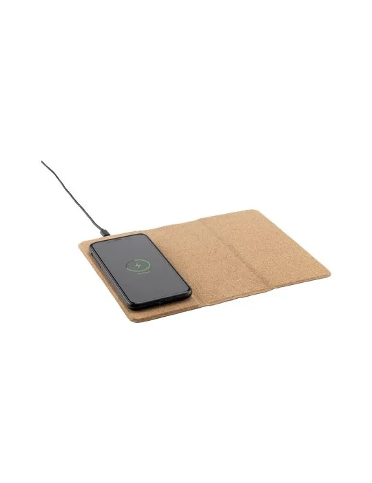 Cork Wireless Charging Mousepad tapis de souris