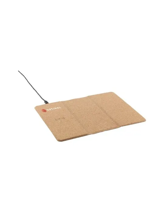 Cork Wireless Charging Mousepad tapis de souris