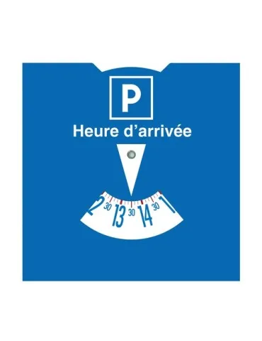 Disque de stationnement et indicateur charge France 2