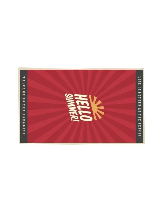 Printed BeachTowel 300 g/m² 100x180 serviette de plage