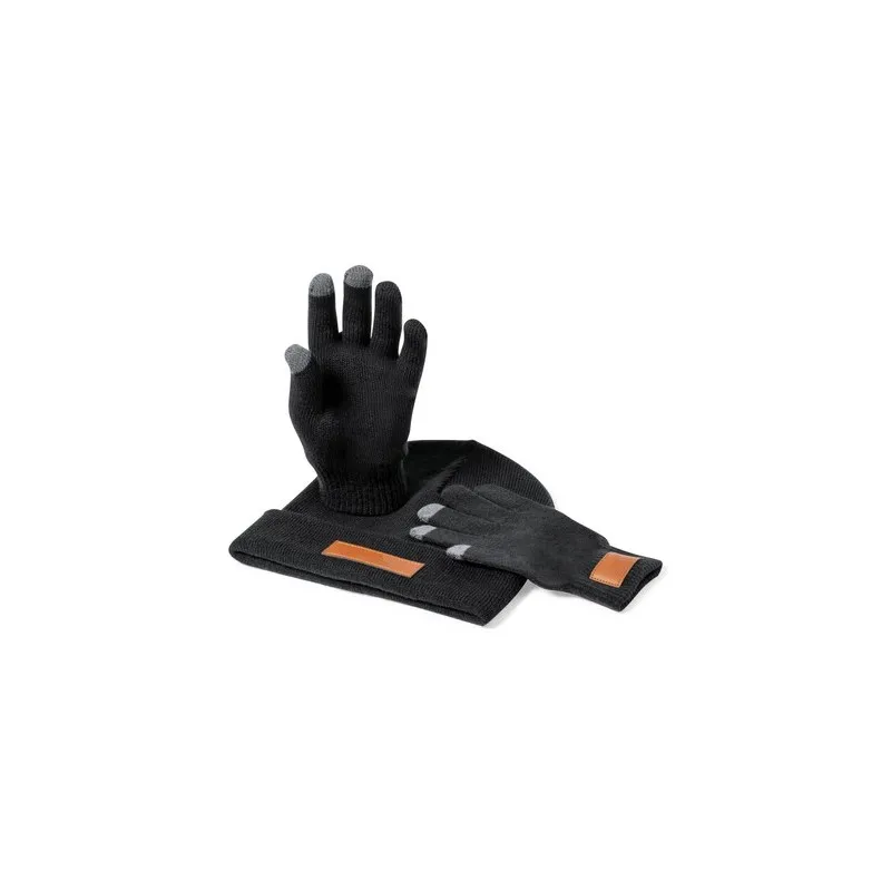 Set Prasan : Ensemble Gants et Bonnet Tactile