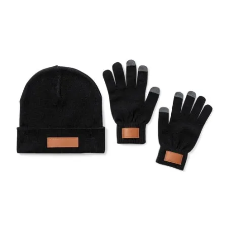 Set Prasan : Ensemble Gants et Bonnet Tactile