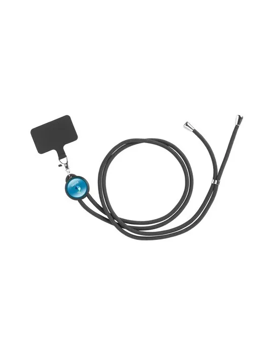 Lace Lanyard GRS RPET 0,5 cm cordelière téléphonique