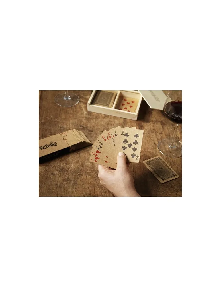 Recycled Playing Cards Double jeu de cartes