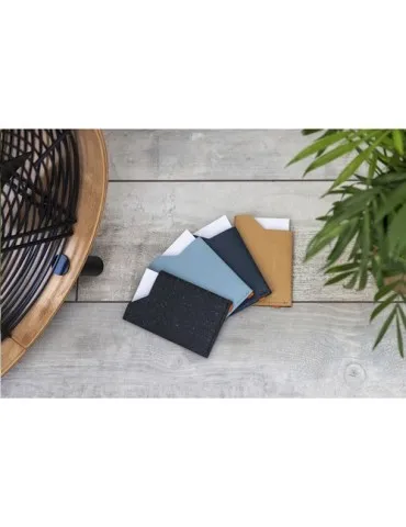 Recycled Leather Cardholder porte-cartes