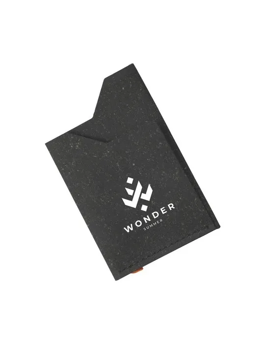 Recycled Leather Cardholder porte-cartes