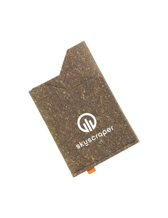 Recycled Leather Cardholder porte-cartes