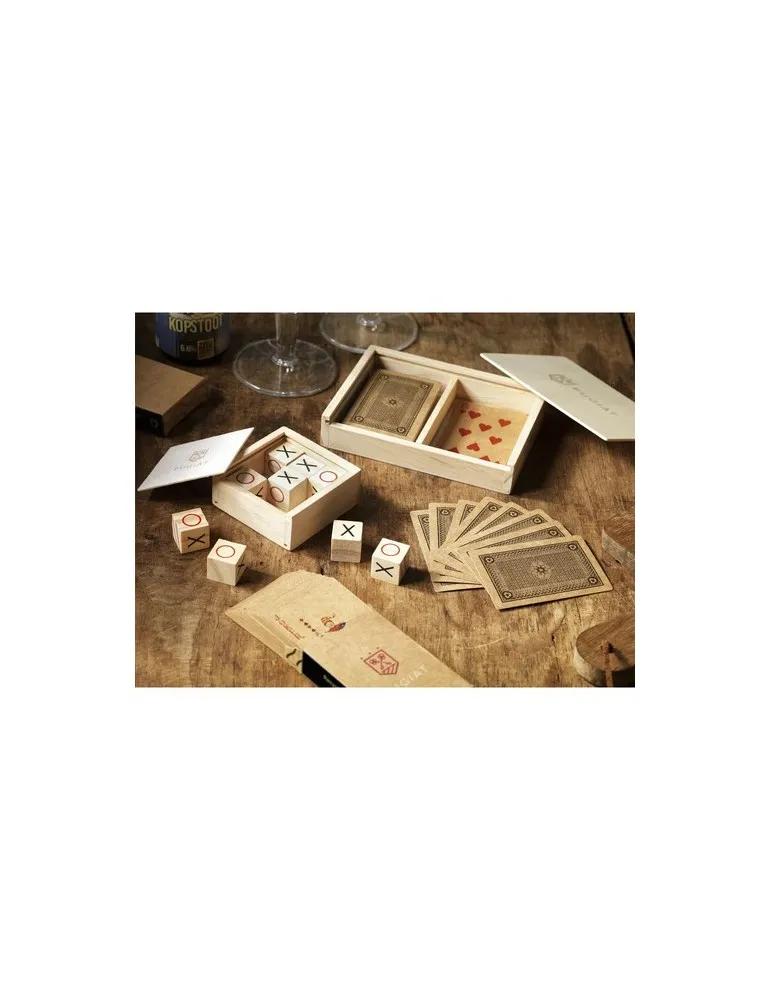 Tic Tac Toe Game Bamboo jeu