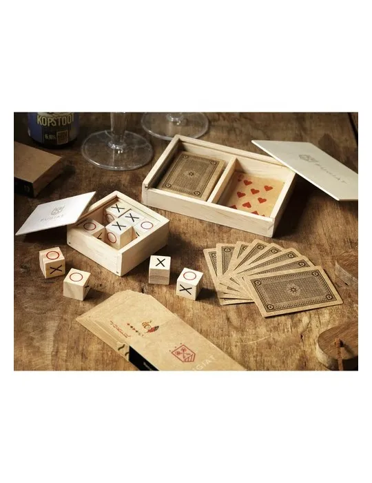 Tic Tac Toe Game Bamboo jeu