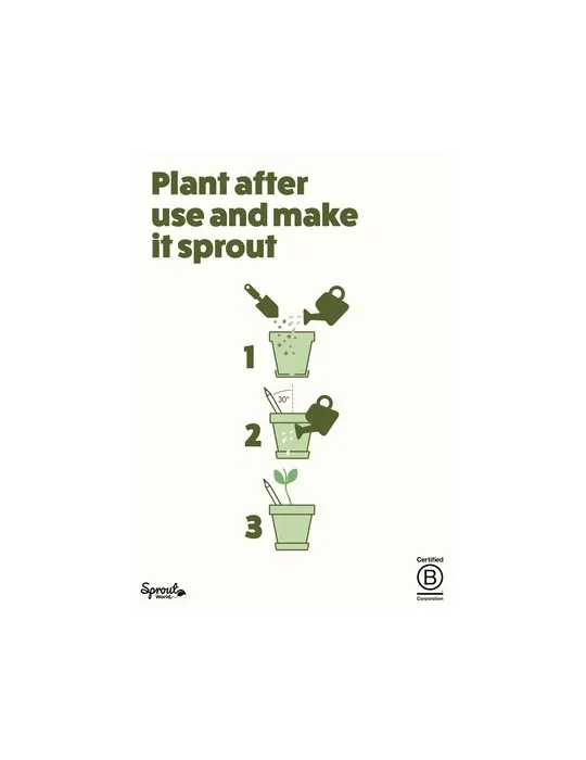 Sproutworld Sharpened Pencil crayon taillé