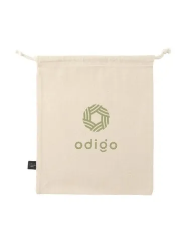 Gift Pouch Naturel GRS Recycled Cotton (150 g/m²) M