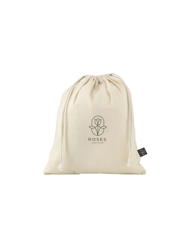 Gift Pouch Naturel GRS Recycled Cotton (150 g/m²) M