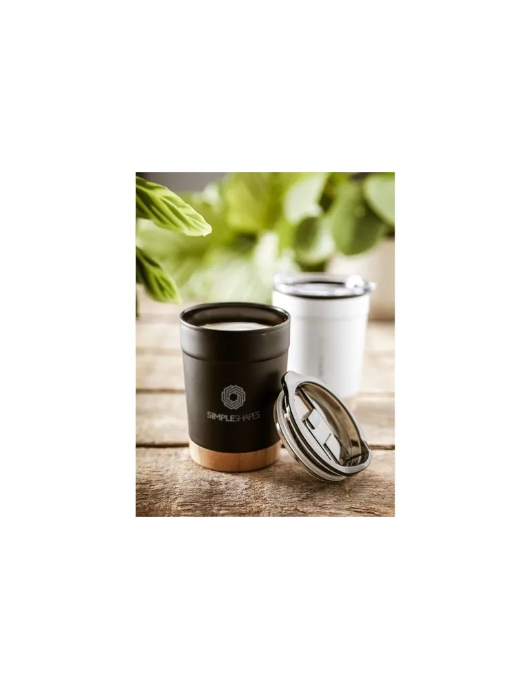 Kobe Bamboo RCS Recycled Steel 350 ml mug
