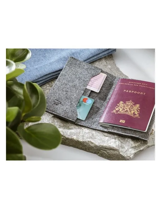 Identify GRS RPET Felt porte pièce d'identité