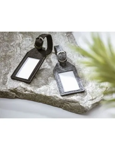 RPET Felt GRS Luggage Tag étiquette de bagage 2