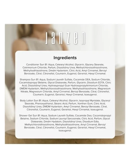 Janzen Travel Set Sun 81