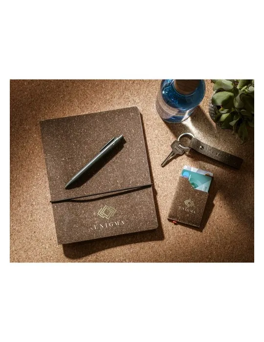 Recycled Leather Keyring porte-clés