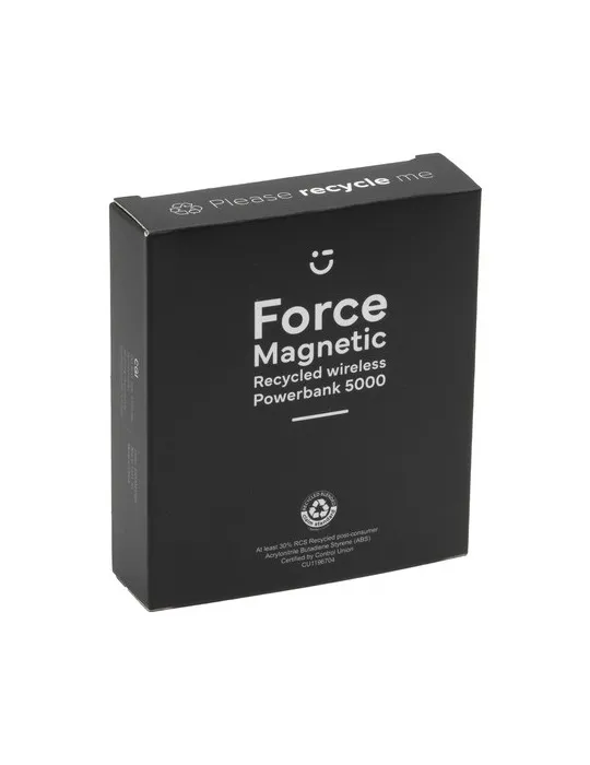 Force Magnetic RCS Recycled Wireless Powerbank 5000