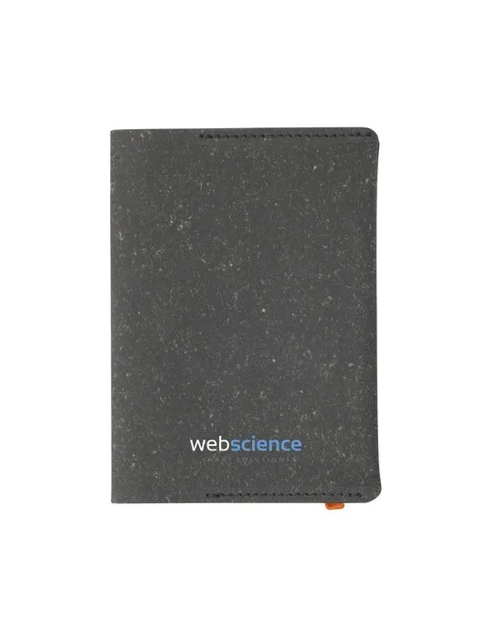 Recycled Leather Passport Holder étui à passeport