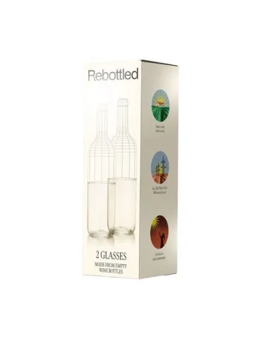 Rebottled® Tumbler 2-pack verres
