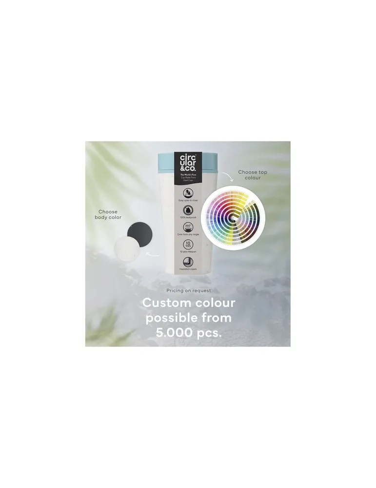 Circular&Co Recycled Coffee Cup 340 ml mug