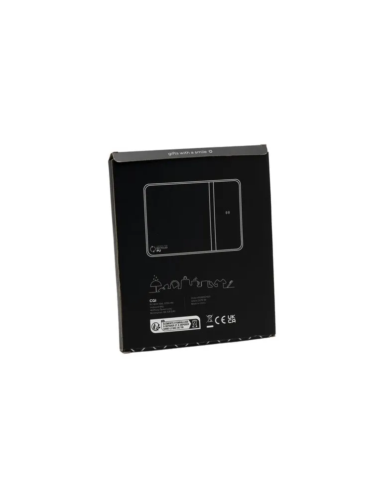 RCS Recycled Wireless Charging Mousepad tapis de