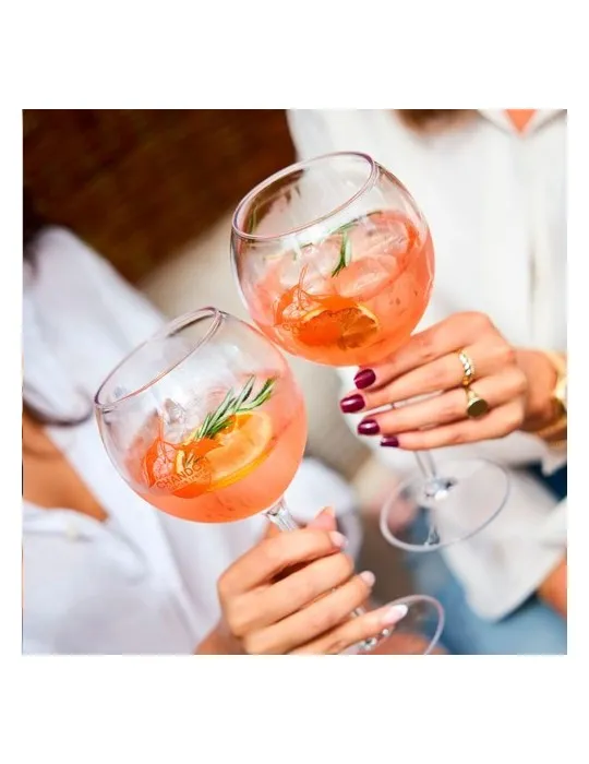 HappyGlass Miss Liza Verre à Gin Tonic Tritan 630 ml