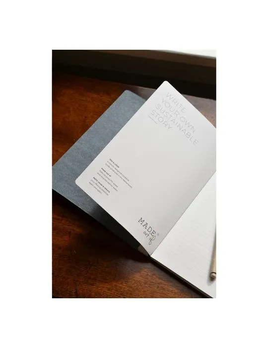 Recycled Textile Refillable Notebook A5 carnet