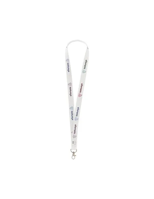 Lanyard Sublimation RPET 2 cm tour de cou