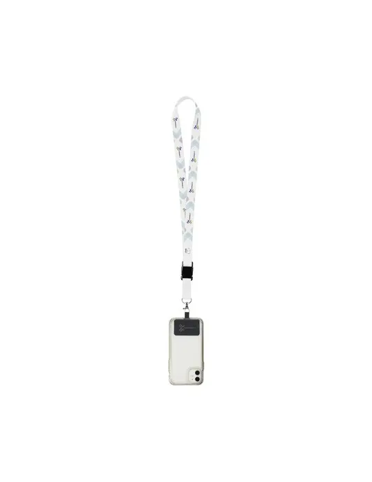 Lanyard Sublimation Buckle RPET 2 cm avec Patch