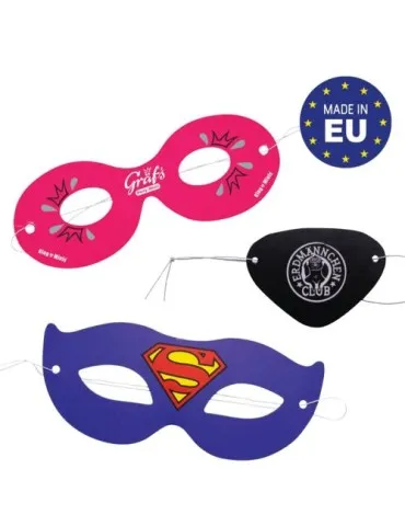 Loup en carton - Masque yeux