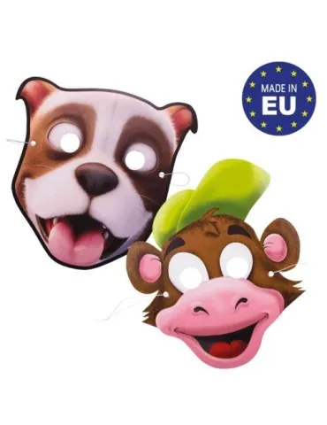 Grand masque en carton