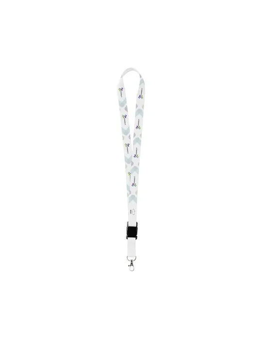 Lanyard Sublimation Buckle RPET 2 cm tour de cou