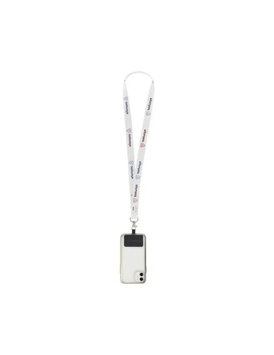 Lanyard Sublimation RPET 2 cm avec Patch