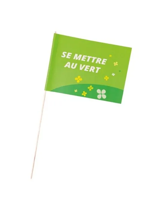 Petit drapeau en papier 20x15cm