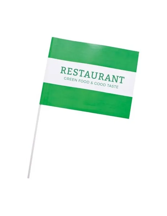 Grand drapeau en papier 40x30cm