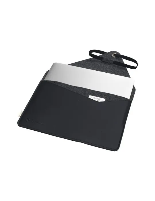 Recyc. Felt&Apple Imitation Leather LaptopSleeve 14p