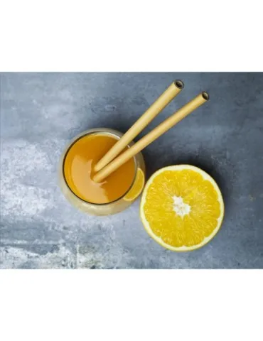 ECO Bamboe Straw Set pailles en bambou 2