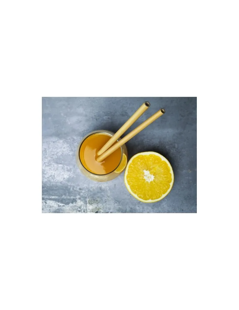 ECO Bamboe Straw Set pailles en bambou