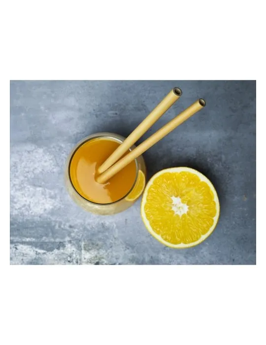 ECO Bamboe Straw Set pailles en bambou