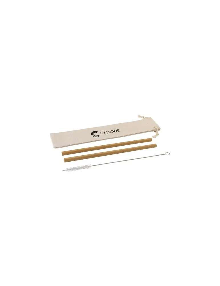 ECO Bamboe Straw Set pailles en bambou