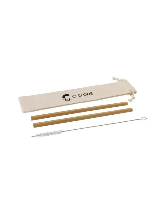 ECO Bamboe Straw Set pailles en bambou