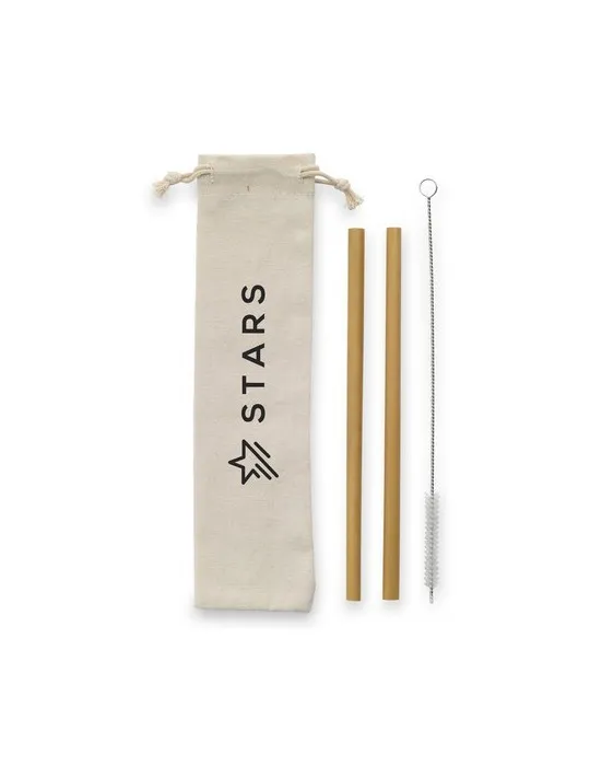 ECO Bamboe Straw Set pailles en bambou