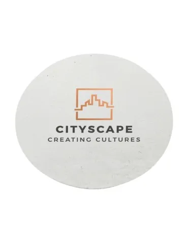 Round Coaster Seed Paper 80 gr