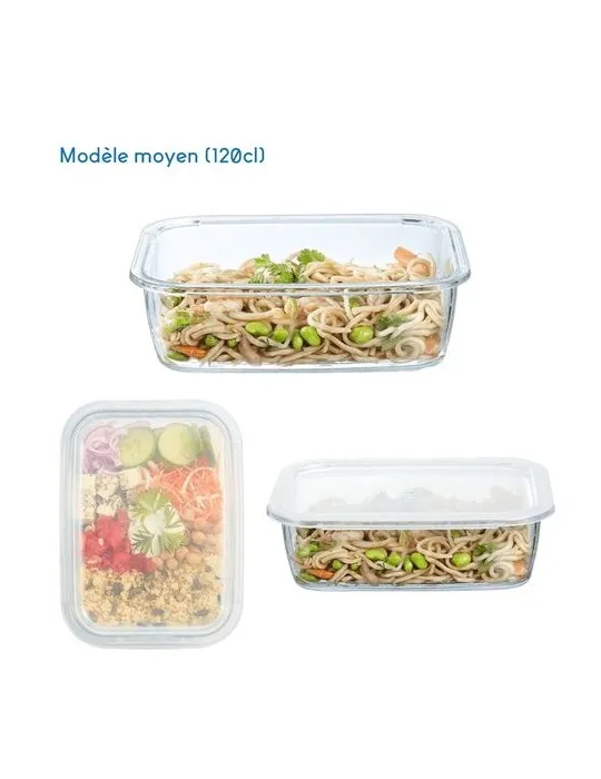 Lunchbox en verre 120cl