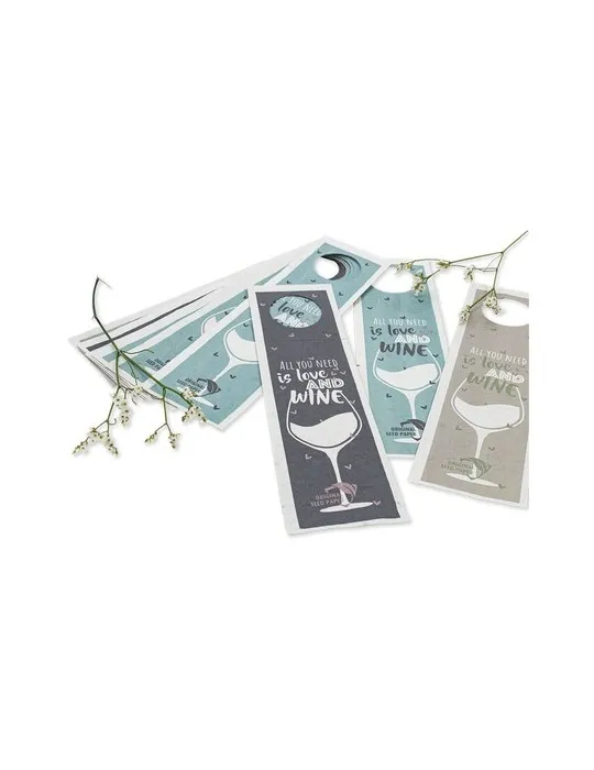 Bottle Hanger Seed Paper 80 gr